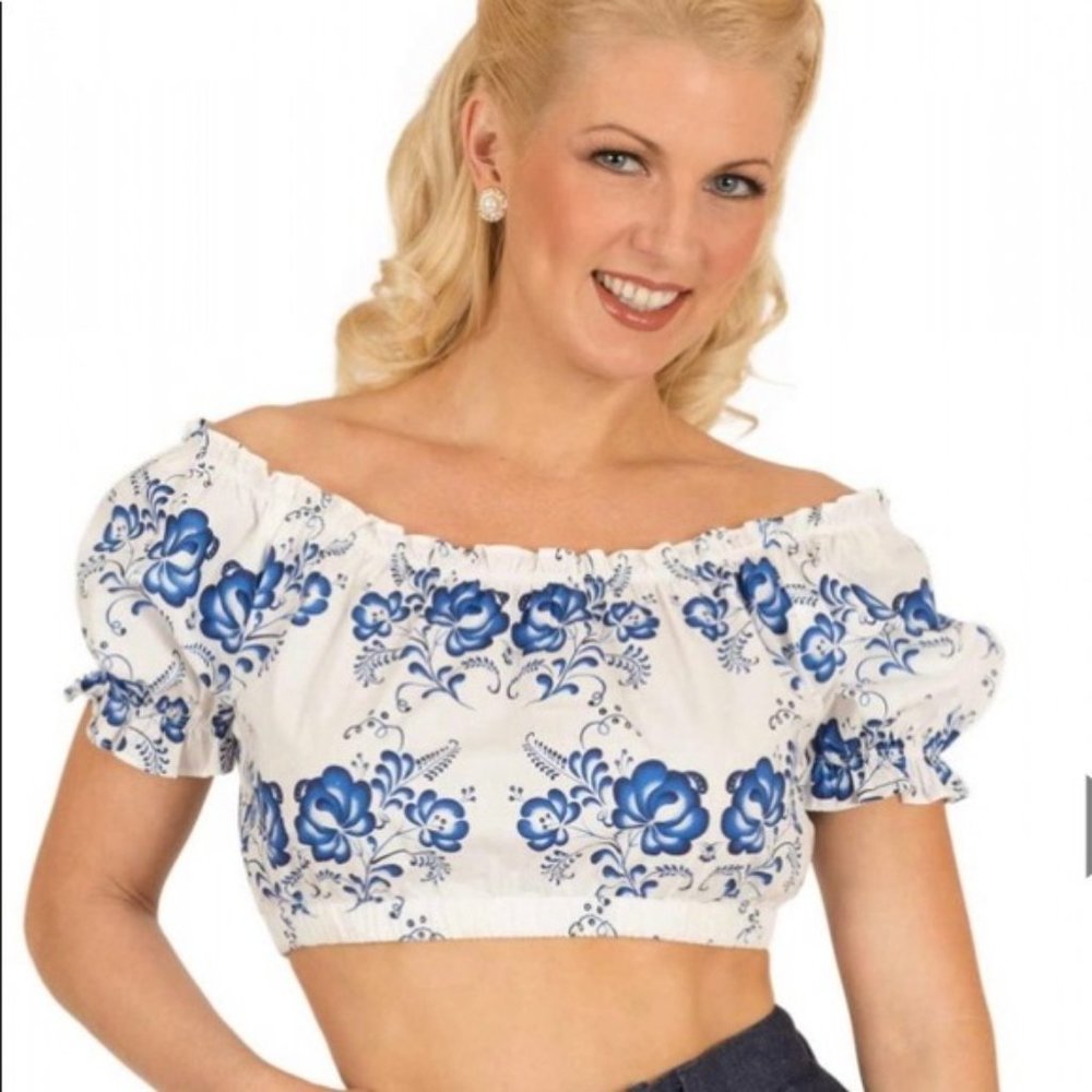 Floral Arabella Crop Top